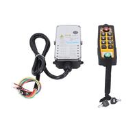 Yusat Télécommande de Grue sans Fil, 6 Boutons Directionnels, Kit de Télécommande d'ascenseur Industriel étanche IP65, DC24V