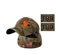 YUSENGMOO Bonnet de baseball tactique Seal Team pour hommes et femmes, casquette snapback extensible, bonnet pour la course/la pêche, camouflage + 2 insignes, 7, L