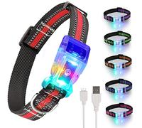 YUSHANG Collier Lumineux Chien,Collier LED Imperméables Rechargeables,Boucles à Déclenchement de Réglable Latéral Collier LED Clignotant Chien,Collier Lumineux Nuit pour Petits/Moyen/Gros Chiens