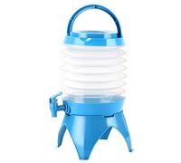 Yusheng 3.5L Distributeur d'eau Pliable, Boissons Pliant avec Robinet, Boissons Pliable Récipients Stockage d'eau en Plastique avec Poignée pour Pique-Nique en Plein Air
