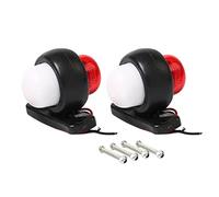 Yusheng gabarit latéral à Del ambré, gabarit à Del, Bullet Marker Light pour Camion RV Car Bus Remorque Van (12V, Ambre)