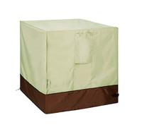 Yusheng Housse pour climatiseur extérieur - Housse étanche à la poussière pour climatisation centrale, couvercle carré en Oxford indéchirable, bonne protection, anti-poussière, résistant à la lumière
