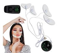 Yusheng Masseur Facial EMS - Stimulateur Musculaire Facial Portable à Faible Bruit,Machine multifonctionnelle Levage Visage d'ems d'exercice Amincissant Visage V pour stimuler Les