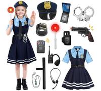 YushengTai Costume de policier de lapin pour fille (150 cm)