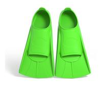 YushengTai Palmes de Natation pour Enfants Adulte, Palmes de Plongée en Silicone, Courtes pour Hommes Femmes Piscine Plage Et Vacances pour Garçons et Filles, Vert Citron, M(36-38)