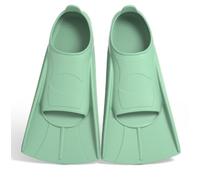 YushengTai Palmes de Natation pour Enfants Adulte, Palmes de Plongée en Silicone, Courtes pour Hommes Femmes Piscine Plage Et Vacances pour Garçons et Filles, Vert Clair, L(39-41)
