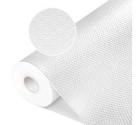YushengTai Tapis antidérapant pour tiroirs, tiroirs, réfrigérateur - 48 x 500 cm - Imperméable - Découpable - Pour étagères, armoires, tiroirs, réfrigérateur