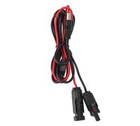 YushiTrading Adaptateur de connecteur pour Panneaux solaires, Femelle à mâle, 2 cœurs, CC 7,9 mm, cuivre PVC 16 AWG, rallonge Solaire CC pour systèmes photovoltaïques avec Ligne Principale de 1