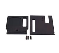 YushiTrading Base de téléphone portable en bois, porte-clés multifonctionnel et support de rangement de bureau, support de téléphone rétro avec finition lisse pour un usage à domicile ou au bur