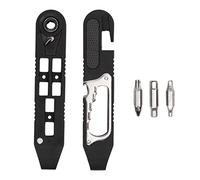 YushiTrading Bike Tire Prying Tool Kit, Cycling Multitool with Hex Spoke Tyre Lever and Ratchet Wrench, Multifunctional Bicycle Repair Tool Set for Road Mountain E - Bikes with 2 Levers and 3 B