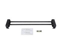 YushiTrading Porte-Chaussures Mural, étagère Organisateur de Chaussures adhésive en Acier Inoxydable, Support Mural pour Chaussures économisant de l’Espace pour Porte, Salle de Bain, Chambre à