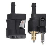 YushiTrading Raccords de Ligne de Carburant pour Moteur Marin, connecteur de Tuyau de Carburant Femelle et mâle 6 mm pour réservoir de Carburant de Moteur Hors-Bord, en Acier Inoxydable et ABS