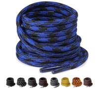 Yusimu Lacets Ronds pour Chaussures de Travail, Sport, Randonnée et Bottes - Renforcés 4,5 mm