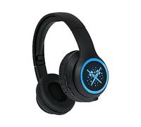YUSONIC Casque sans fil avec épée lumineuse pour enfants, casque supra-auriculaire Bluetooth avec microphone et carte SD pour garçons, garçons, tout-petits, école, voyage, téléphone, Kindle, PC, TV,