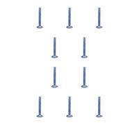 YUSSEQDD 10 Ensemble de 10/25/100/250/500 ML Cylindre De Mesure Cylindres Gradués Tube D'essai Liquide Pot Fournitures De Laboratoire Outils De Laboratoire École 10 ML, 10ml 10Ensemble