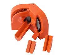 YUSSEQDD Affûteur de forets durable et portable pour métaux, multifonctionnel, compact et portable, haute dureté et longue durée de vie sans déformation, orange