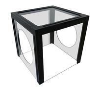 YUSSEQDD Boîte de étanche et transparente conçue pour s'adapter à la polisseuse et faciliter son assemblage. Accessoires pour la circulation d'eau de polisseuse.