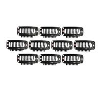 YUSSEQDD Coiffez vos cheveux sans effort grâce à ce kit de pinces à cheveux comprenant des extensions de qualité supérieure pour noirs et raides. Mode d'emploi : placez une pince sur la raie et