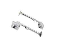 YUSSEQDD Dispositif d'amortissement hydraulique pour portes d'armoires à ouverture à 100° avec fermeture amortie. Caractéristiques : métal durable, ouverture et fermeture faciles, corps de piston et