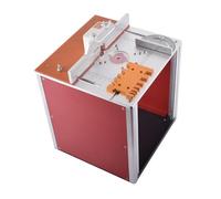 YUSSEQDD Ensemble d'outils multifonctionnels pour machines à graver, comprenant un établi de menuisier, une plaque de retournement pour défonceuse, un insert en aluminium et système levage précis