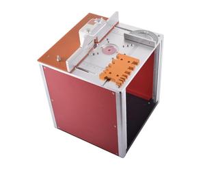 YUSSEQDD Ensemble d'outils multifonctionnels pour machines à graver, comprenant un établi de menuisier, une plaque de retournement pour défonceuse, un insert en aluminium et système levage précis