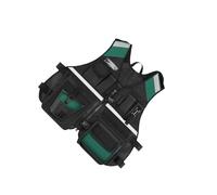 YUSSEQDD Gilet de sécurité Utilitaire léger pour électricien, Outil pour Hommes, idéal pour Les charpentiers Professionnels et Les travaux extérieurs. Sécurité Garantie