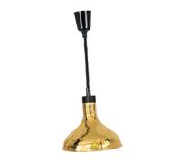 YUSSEQDD Lampe chauffante pour buffet, structure robuste avec système de chauffage télescopique, idéale pour les environnements de service alimentaire tels, Or, 60-180 cm