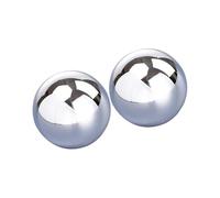 YUSSEQDD Le couvercle du bouchon de la bouteille de parfum remplace le bricolage et complète à merveille les bouteilles parfum 15 mm avec une Pour bonne étanchéité, PP Argent, 3.4 x 3.1 cm