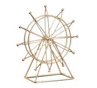 YUSSEQDD Modèle Unique de Roue de Table rotative Style Nordique en Fer, ajoutant du caractère à Une Table véranda Un Meuble à vin Collection.