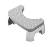 YUSSEQDD Petit Tabouret de Salle de Bain avec Angle de Confort surélevé, Une Seule Chose pour de Multiples usages. Tabourets de Salle de Bain ABS pour, Gris