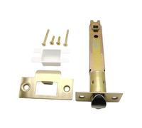 YUSSEQDD Pièces de serrure de porte cuisine en alliage d'aluminium, corps à langue unique pour serrure à trois barres, corps langue unique, or
