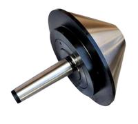 YUSSEQDD Pointe tournante à Nez de Taureau pour Tour à Billes, conçue pour Le Tournage de Tubes Creux et Durable. Pointes tournantes Morse Nez Taureau conçues pour Les Grandes pièces précision