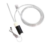 YUSSEQDD Pompe à vin électrique avec Dispositif d'aspiration Portable et Tube en Silicone pour extraire Le vin sans Effort à la Maison et Lors d'événements. Matériel de Brassage Domestique. Filtre