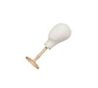 YUSSEQDD Présentoir à chapeaux professionnel de table pour chapeaux et accessoires de coiffure. Maintient une forme impeccable. Stable et durable, Beige, Socle en bois 56.5 cm