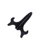 YUSSEQDD Présentoir chevalet en acrylique de haute qualité alliant fonctionnalité et élégance pour photos. Support pour photos sur pied, Noir, 11 pouces