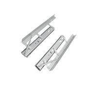 YUSSEQDD Système de glissières pour Table à Manger : charnières Robustes et réglables, Installation et Transformation faciles, Extension latérale de 300 mm. Rail Levage et charnières Extensibles