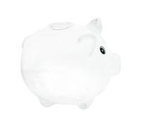 YUSSEQDD Tirelire Cochon en Verre, Bocal à Bijoux, Tirelire Cochon Unique favorisant Les interactions ludiques Entre Parents et Enfants. Jolie et Pratique, Cette en Verre est idéale pour de