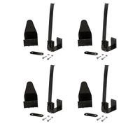 YUSSEQDD Transformez votre porte de garage en un paradis des fêtes avec des accessoires de décoration murale. Accessoires porte garage en plastique, 4 pièces