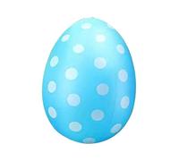 YUSSEQDD Œufs gonflables de Pâques pour exposition extérieure. Répandez la Pour joie de Pâques dans le quartier. Ne fuira pratiquement pas. Durable et réutilisable, Bleu, 16 pouces