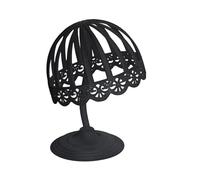 YUSSEQDD Vestiaire Checkroom Tête Modèle Décor À La Maison Chapeau Présentoir Rack Décoratif Universel Moderne Montrant Durable Résistant À L'usure En Plastique En, Noir, Modèle A