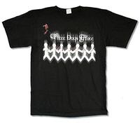 Yustery Adult Three Days Grace One X Redux Tour 2013 Black T-Shirt