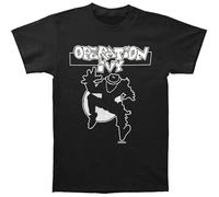 Yustery Operation Ivy Men's Ska Man T-Shirt Black 3XL