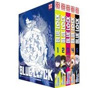 Yusuke Nomura Markus Lange Blue Lock - Band 1-5 im Sammelschuber (Poche)