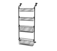 YUSUZH Étagères suspendues à la Porte, Support de Rangement Mural Multicouche sans perçage, épices for Jouets, Magazines et Fruits pour Cuisine, Chambre à Coucher(S)