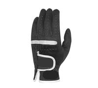 YUSUZH Gants de Golf 2 pièces, Peuvent être portés sur Les Mains Gauche et Droite, en Tissu Doux Respirant, for Conduire, Cyclisme Plein air pour Main Gauche et Droite(Black Left Hand,Size 22-S)