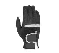 YUSUZH Gants de Golf 2 pièces, Peuvent être portés sur Les Mains Gauche et Droite, en Tissu Doux Respirant, for Conduire, Cyclisme Plein air pour Main Gauche et Droite(Black Right Hand,Size 27-XXL)