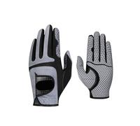 YUSUZH Gants de Golf élastiques for Hommes, 2 pièces, antidérapants, Respirants, en Tissu Microfibre, for Une Seule Main Gauche pour Main Gauche et Droite(Grey,22)
