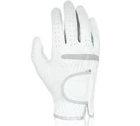 YUSUZH Gants de Golf for Hommes, 2 pièces, en Tissu Respirant, marqueur, Gant Blanc remplaçable pour Main Gauche et Droite(Right Hand White,Size 24-ML)