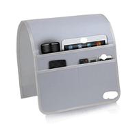 YUSUZH Organisateur d'accoudoir de canapé avec Poches for Magazines, Tablette, téléphone, Organisateur for la Maison pour Téléphone, Magazines(Light Gray)