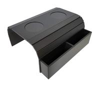 YUSUZH Organisateur d'accoudoir de canapé, Support télécommande et téléphone Portable, Organisateur avec Poches pour Téléphone, Magazines